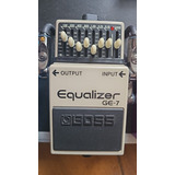 Pedal De Guitarra Equalizer Ge-7
