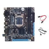 Placa Madre H110+2 Cables Sata Lga1151 M.2 Nvme Compatibles