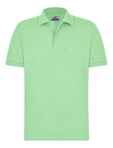 Camisa Polo Masculina Kalanui Piquê Com Bolso