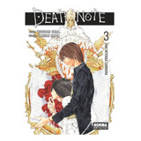 Death Note: De Tsugumi Ohba. Serie Death Note, Vol. 3. Editorial Norma Comics, Tapa Blanda, Edición 1 En Español, 2014