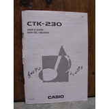 Manual Guía Teclado Casio Ctk 230 Zona Caballito