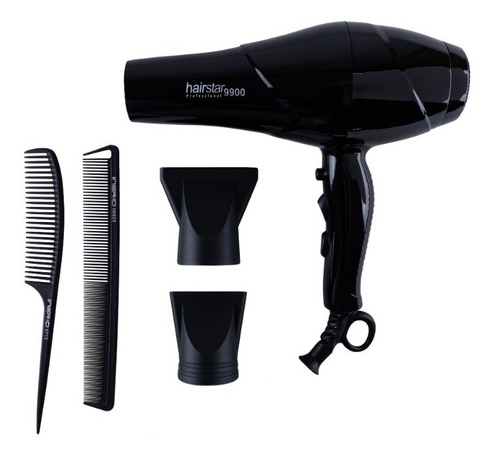 Hairstar Secador 2400w 9900 Color Negro