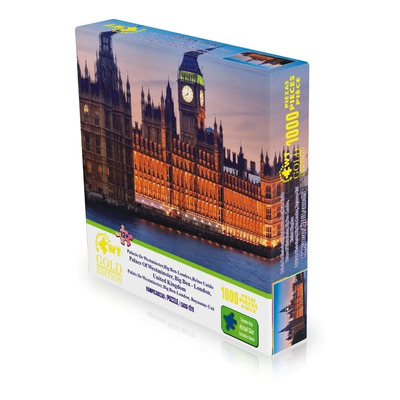 Rompecabezas 1000 Pzs, Palacio Big Ben Londres Reino Unido | Meses sin interés