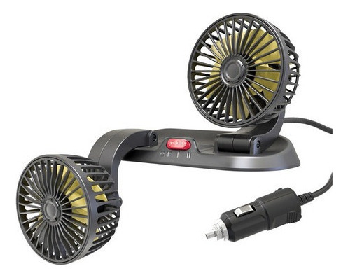 Ventilador De Doble Cabezal Universal Para Camión Grande De