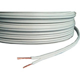 Cable Bipolar Paralelo 2 X 2.5 Mm Blanco Rollo X 10 Metros