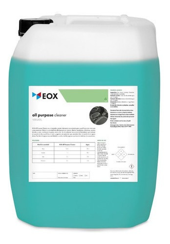 Limpiador Multipropósito All Purpose Cleaner Eox 22 Litros