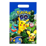 Pack 10 Bolsas Dulces Pokémon Cumpleaños Cotillón