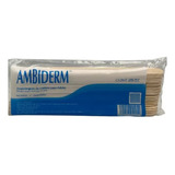 Abatelenguas De Madera Para Adulto Ambiderm C/ 25