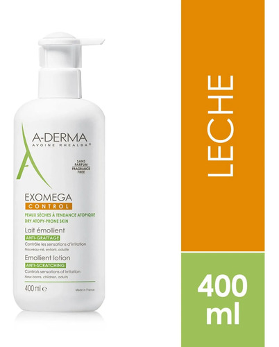 A-derma Exomega Control Crema Corporal Emoliente 400ml