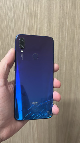 Xiaomi Redmi Note 7 128gb Usado Bloqueado Para Retirar Peças