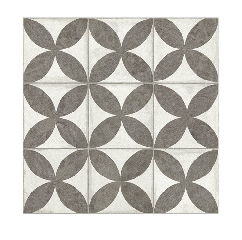 Ceramica Flower Black 45x45 San Lorenzo Calcareo 1ra