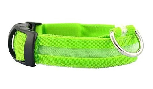 Collar Para Perros Gatos Ajustable Regulable Luz Led Colores