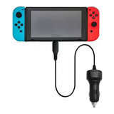 Cargador Para Auto Nintendo Switch Carro Automovil Portatil