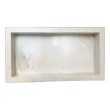 Nicho Para Banheiro E Cozinha Parede Embutir 32x60cm Cor Branco/carrara