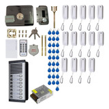 Kit Citofonía 14 Aptos + Cerradura Eléctrica + 28 Tag Hycomm