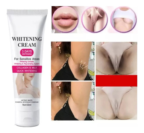 2 Pieces Crema Blanqueadora Para Mujer/parte Privada/axilas