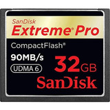 Sandisk 32gb Extreme Pro Cf Tarjeta De Memoria - Udma 90mb/.
