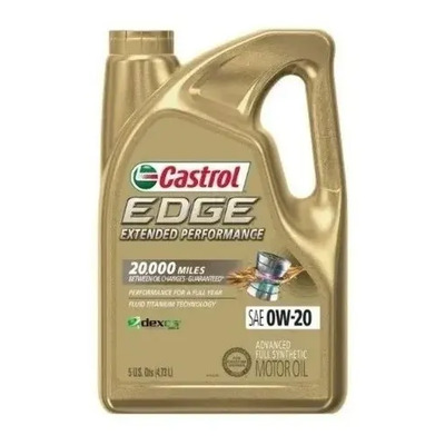 Aceite Castrol Edge 0w20 Extended Sintetico Garrafa 4.73lt | Envío gratis