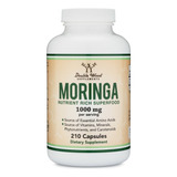 Double Wood Moringa Orgánica Y Vegana 500mg 210 Caps Sfn