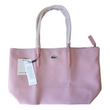 Bolsa Lacoste Totebag Original Púrpura/lila Nueva 