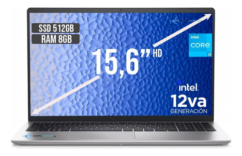 Laptop  Dell Intel Core I3 1215u  Ssd 512gb Ram 8gb Win 10