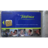 Tarjeta Telefonica  Decada 90 - Trabajamos Para Usted