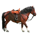 Modelo De Caballo A Escala 1/12, Coleccionable, Marrón