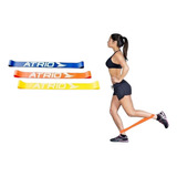 Kit 3 Mini Band Faixa Elástica Funcional Exercicio Academia