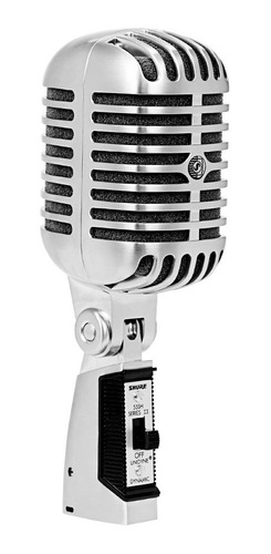 Microfone Profissional De Fio Shure 55sh Series Ii Classico