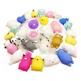 50pcs Mini Mochi Squishy Squeeze Toy Fidget Toy Kit