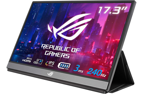 Monitor Portátil Asus Rog Strix, 1080p Ips 17.3 «240hz