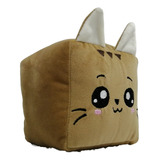 Peluche Juguete Cubo Kawaii Gato Tierno Antiestres