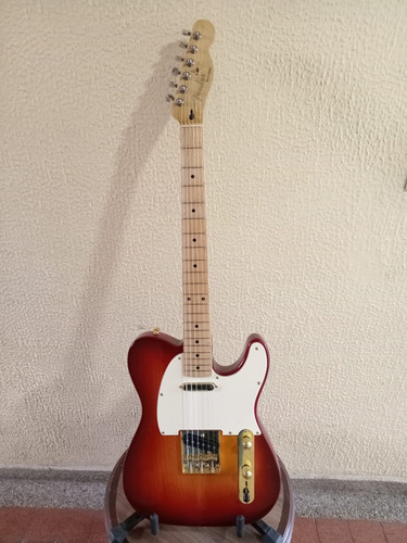 Guitarra Eléctrica Fender Telecaster Deluxe Ash Red Sunburst