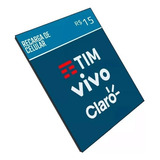 Crédito Celular Claro Tim Vivo R$20,00