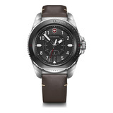 Reloj Journey 1884 Dial Negro Correa De Cuero Victorinox