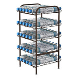 Smusei Organizador De Botellas De Agua De 5 Niveles, Estante