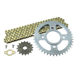 Kit Arrastre Sprocket Para Italika Ft250ts Ft250 Ts Reforzad