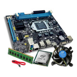 Kit Intel Core I5 3470 3.6 Ghz + Placa H61 + 8 Gb Ram Prom!