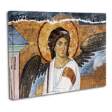 Cuadro Lienzo Canvas 80x120cm Angel Pintura Antigua Rasgado