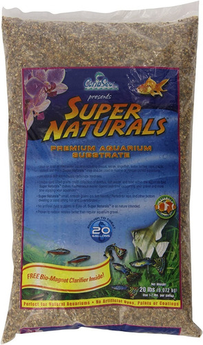 Sustrato Caribsea Super Natural Peace River 20lb Neutra Disc