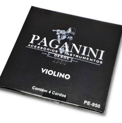 Jogo De Cordas Violino Paganini 4/4 Pe950 Special Quality