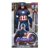 Figura Avengers Union Legend Capitan America Con Luz Sonido