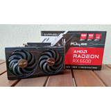 Placa De Vídeo Amd Radeon Rx 6600 Sapphire Pulse 8gb Gddr6