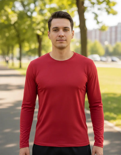 Camisa Manga Longa Uv 50+ Proteção Uva Uvb Slim Segunda Pele | MercadoLivre