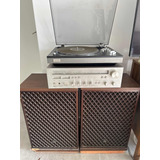 Parlantes Vintage Jvc Sk-15a+bandeja Jvc Jl-f45+ Akai Aa1050