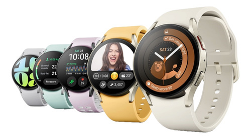 Samsung Galaxy Watch 6 Bt 40mm Creme Nfiscal 100%genuíno