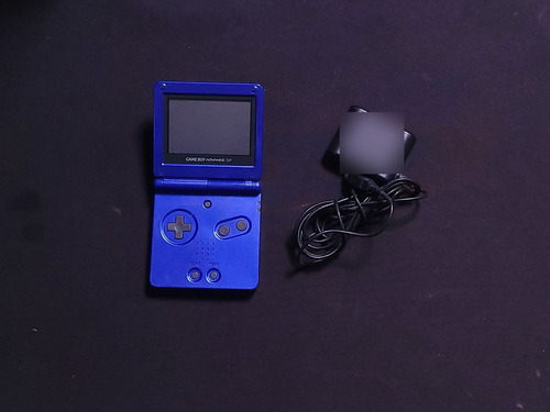 Game Boy Advance Sp Gba 1 Luz 001 Azul A