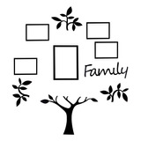 Set De Pared 3d Family Tree Con Marcos De Fotos