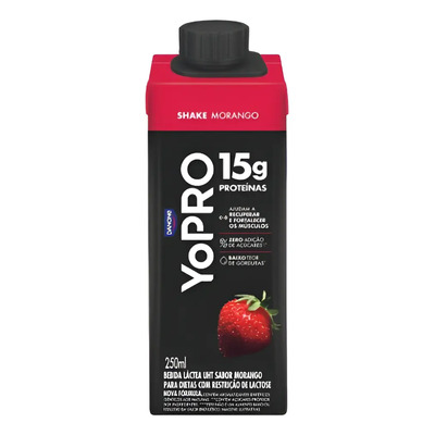  Yopro Danone Morango 15g Proteina - Whey Yopro - 6 Unidades | MercadoLivre