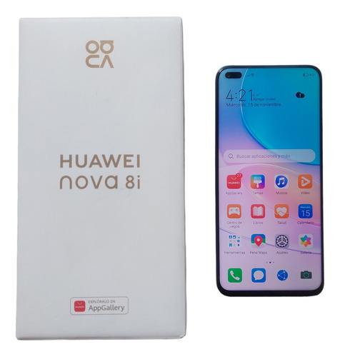 Huawei Nova 8i 128gb + 6gb, Nen-lx3, At&t/unefon, Seminuevo